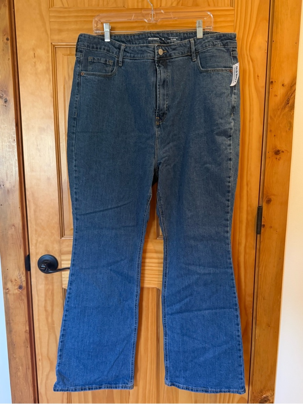 Old Navy Higher High Rise Flare Jeans Size 18